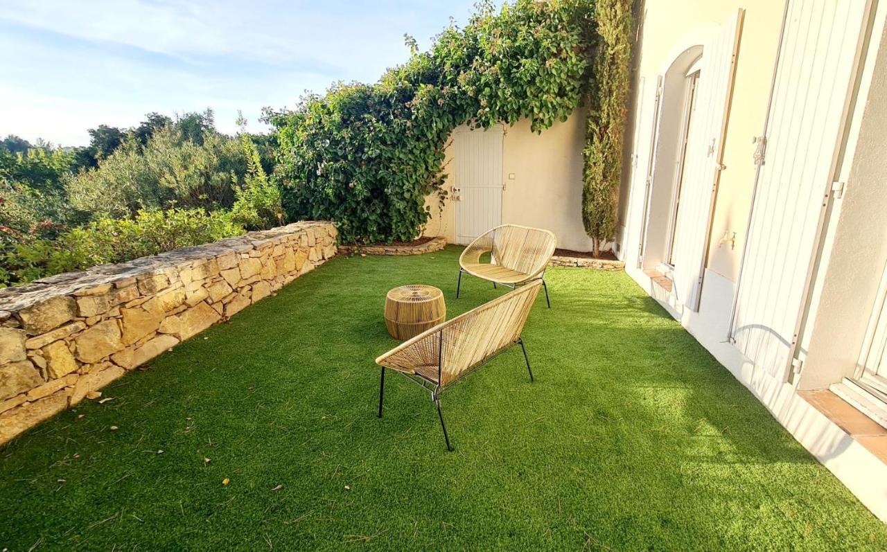 Superbe Villa-Domaine Avec Golf Piscine Et Tennis Saint-Cyr-sur-Mer Exteriér fotografie