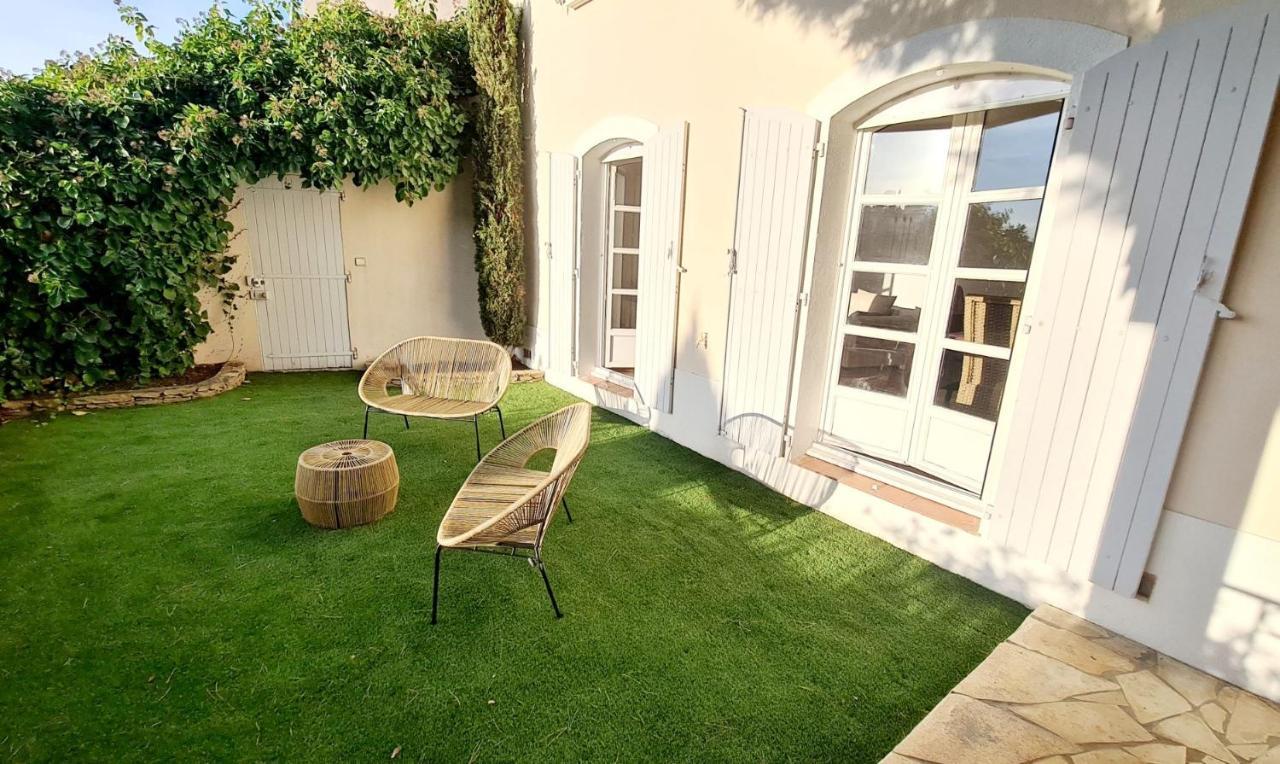 Superbe Villa-Domaine Avec Golf Piscine Et Tennis Saint-Cyr-sur-Mer Exteriér fotografie