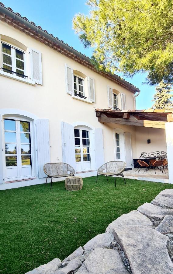 Superbe Villa-Domaine Avec Golf Piscine Et Tennis Saint-Cyr-sur-Mer Exteriér fotografie