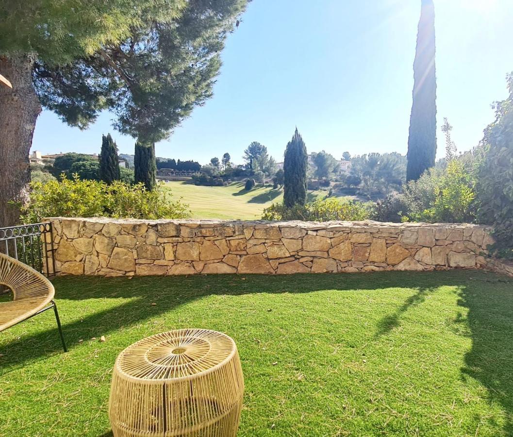 Superbe Villa-Domaine Avec Golf Piscine Et Tennis Saint-Cyr-sur-Mer Exteriér fotografie